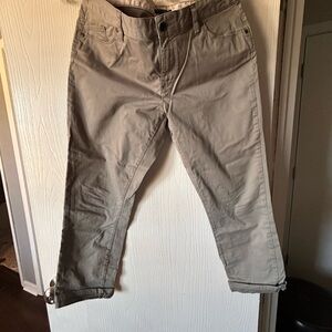 Tommy Hilfiger Tan Chino Crop Pants